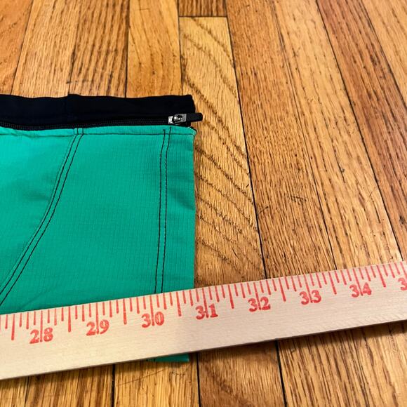 Podium Wear Pants Womens Large Track Green  Performance Ankle Zip - Picture 10 of 11